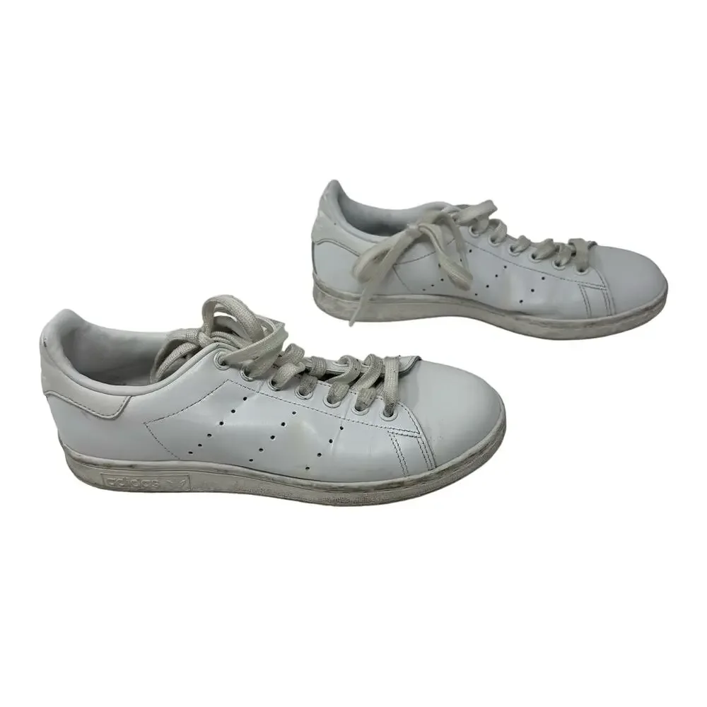 Adidas x Stan Smith Size 5.5 Sneakers White Lace‎ Up Classic Leather Casual Flat